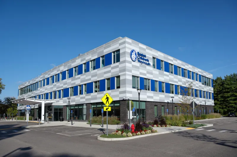 Exterior of Boston Children's Weymouth