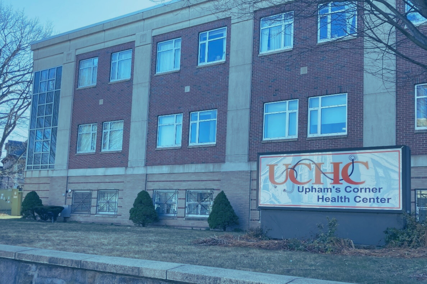 Exterior of Upham's Corner Health Care building