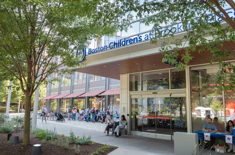 Exterior of Boston Children's Brookline