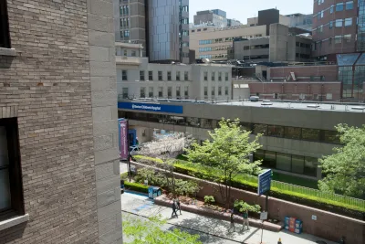 Exterior of Boston Children's Hospital